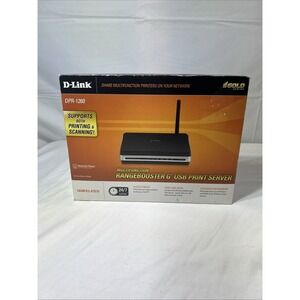 D-Link DPR-1260 Multifunction Rangebooster G USB Print Server